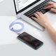 Кабель USB Type-C > USB Type-C Baseus Crystal Shine Series Fast Charging 100W 1.2m (CAJY000605) Purple - зображення 8