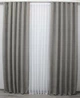 Комплект готовых штор VR-Textil Микровелюр SPARTA № 966ш Серый 150х270 см 2 шт (33-0427) - изображение 2