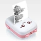 Портативный мини принтер Mini Printer термопринтер карманный детский AVEO PINK570 - изображение 2