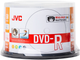 Диски JVC DVD-R 4.7GB 16X Inkjet White Printable Waterproof Photo Gloosy Cake 50 шт (JVD50CPW) - зображення 1