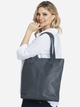 Torebka shopper damska duża skórzana Kalite Look Kina 597 Dymna (5903999316372) - obraz 3