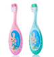 Детская зубная щетка Brush-Baby Floss Brush от 0 до 3 лет Pink-Teal (2 шт) - изображение 2