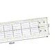 Линейка для пэчворка и квилтинга Dafa 45х10 см (5897) - изображение 3