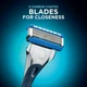 Змінні касети (картриджі леза) для гоління Wilkinson Sword Hydro 5 Hydrating Gel Pro Vitamin B5 - 12 касет - зображення 3