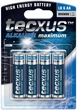 Батарейка Tecxus AA 2700mAh x4шт LR6 AlkalineMang(75.02.3633) - изображение 1