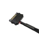 Кабель живлення внутрішній Lucom SATA 15p-FanPower 3p M/M x2 (2x12V) 0.30m Sleeve(62.09.8298) - изображение 2