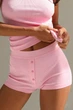 Спортивные шорты в рубчик German Volf Розовый XXL(50) 24069 - изображение 5