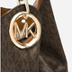 Torba shopper damska Michael Kors MKO30T9G0LE3B-252 Brązowa (192877795957) - obraz 4