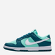 Жіночі кеди низькі Nike Dunk Low Wmns DD1503-301 38 Бірюзове (196608022220) - зображення 1