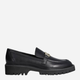 Loafersy damskie skórzane Liu Jo LJOSA4001P010222222 38 Czarne (8059696976139) - obraz 1