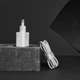 Зарядний Пристрій Baseus Super Silicone PD Charger 20 Вт (1Type-C) + Кабель Type-C-Lightning 1м (TZCCSUP-B02) - зображення 3