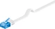 Патч-корд Goobay RJ45 UTP6a 5.0m patch AWG30 Flat OD=1.5x6.0mm Cu білий(75.09.6347) - изображение 2