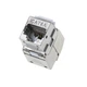 Роз'єм Lucom RJ45 STP6a-конектор /F Keystone AWG22-26 LSA PoE+ срібний(62.09.8116) - изображение 3
