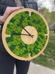 Настенные часы со стабилизированным мхом 30 см MiNature Moss - изображение 2