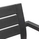 Стілець садовий Keter Julie dining chair графіт 246188 - изображение 9