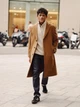 Пальто мужское Uniqlo 628045290 2XL Коричневое (1159802864) - изображение 12