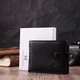 Небольшой вместительный кошелек из натуральной кожи ST Leather 22456 черный - изображение 9
