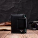 Портмоне для жінок у класичному кольорі з цікавою монетницею ST Leather 19449 чорний - зображення 7