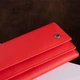 Яркий женский кошелек на кнопке ST Leather 18954 красный - изображение 9