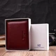 Практичный кошелек для женщин из натуральной кожи ST Leather 22450 бордовый - изображение 9