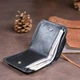 Маленький кошелек на кнопке женский ST Leather 19232 черный - изображение 8
