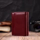 Жіночий гаманець горизонтального типу з натуральної шкіри ST Leather 19479 бордовий - зображення 7