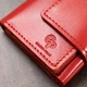 Компактное женское портмоне в три сборки GRANDE PELLE 11549 красный - изображение 8