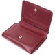 Шкіряний цікавий гаманець для жінок ST Leather 22507 бордовий - зображення 3