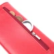 Женский кошелек с геометрическим клапаном из натуральной кожи ST Leather 22545 красный - изображение 5
