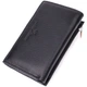 Кожаный женский кошелек в три сложения ST Leather 22488 черный - изображение 1