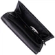 Кожаный женский кошелек в три сложения ST Leather 22488 черный - изображение 5