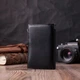 Кожаный женский кошелек в три сложения ST Leather 22488 черный - изображение 7