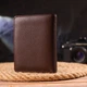 Женский вертикальный кошелек из натуральной кожи Canpellini 21679 коричневый - изображение 7