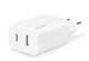 Сетевое зарядное устройство Ttec SmartCharger Duo PD USB-C/USB-A 32Вт White (2SCS24B) - изображение 1