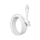 Кабель для зарядки и обмена данными USB YOKI YK-SI50 SILICONE Series Type-C to Lightning 30W (3A/10V), 1.2 метра, Белый - изображение 5