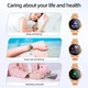 Смарт-часы круглые Smart watch Hoco Y8 с влагозащитой IP68 элегантные женские часы Gold/Золотой - изображение 10