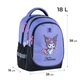 Рюкзак шкільний з ортопедичною спинкою Kite Education HK24-700M Kuromi (000994349) - зображення 1