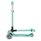 Дитячий самокат 3-7 років Globber Primo Foldable Lights, м'ятний (432-206-3) - зображення 7