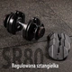 Гантель з регулюванням ваги HMS SR80 3.9–37.4кг - зображення 12