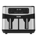 Аэрофритюрница двухкамерная DMS HF-11S Duo 2400 Вт 11 л - изображение 1