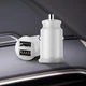 Зарядное устройство в автомобиль Baseus Grain 3.1A 2USB White (CCALL-ML02) - изображение 2