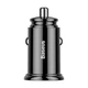 Зарядное устройство в автомобиль BASEUS Circular Plastic 30W USB A+Type-C PD3.0 QC4.0 Black (CCALL-YS01) - изображение 3