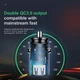 Зарядний пристрій в автомобіль BASEUS Circular Plastic 30W A+A PPS 2USB 5A QC 3.0 Black (CCALL-YD01) - зображення 4