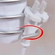 Алюминиевый держатель для фена Dryer Holder серебристый - изображение 4