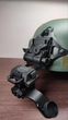 Кріплення на шолом для PVS-14 NVG J-Arm Adapter Wilcox G24, повний комплект - Ріг, Краб, j-arm - зображення 4