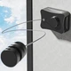 Вытяжная бельевая веревка-трос Disfact Clothesline-1 (5.1m) Черная - изображение 2