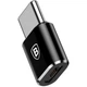 Переходник Baseus OTG Micro-USB to Type-C Black (CAMOTG-01) - изображение 1