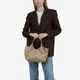Сумка женская кожаная тоут средняя Regina Notte Tote 3523 Светлый тауп - изображение 2