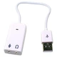 Внешняя звуковая карта USB 7.1 / USB Sound Adapter 7.1 для ноутбука или ПК - изображение 3