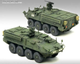 Модель для складання Academy Бронетранспортер M1126 Stryker 2 рівень Масштаб 1:72 (0603550134111) - зображення 3